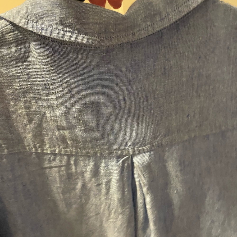 Lilly Pulitzer shift dress Blue SZ S Pilar Tunic Linen
Beckon Blue Sea Salt EUC - Picture 9 of 12